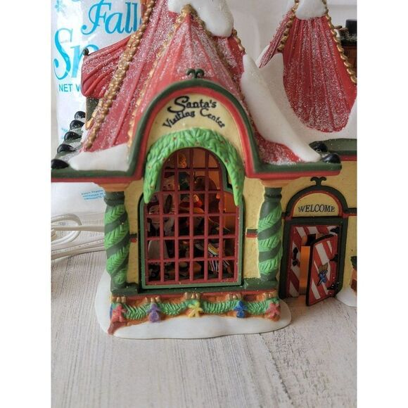 Dept 56 56407 AS IS Santa's visiting center 1999 Village accessory Xmas - Picture 3 of 16